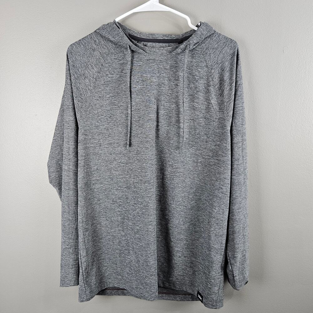 Rhone Lightweight Hoodie - Medium - Heathered Gray